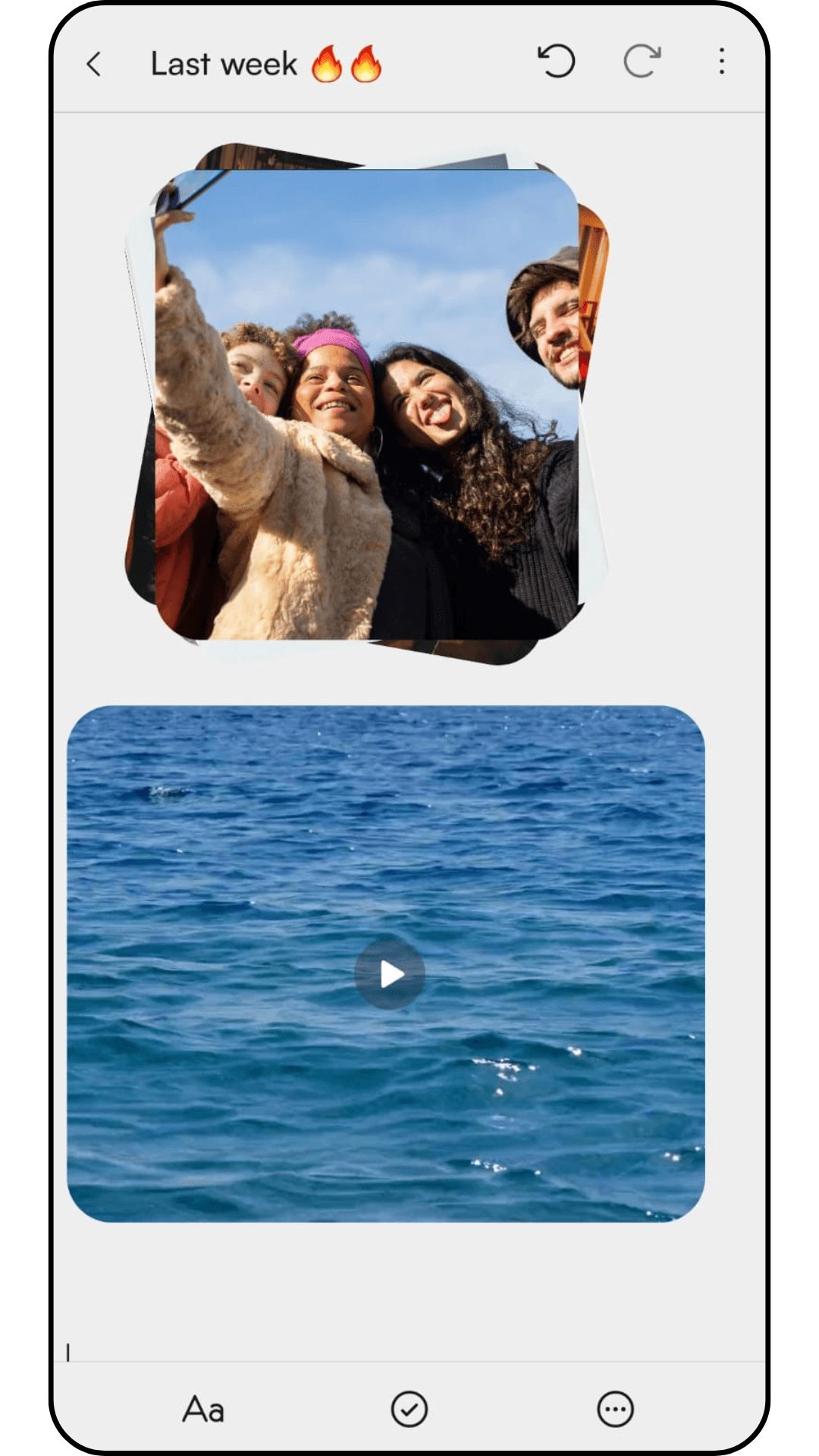 Embedding images, videos, audio, and documents in notes