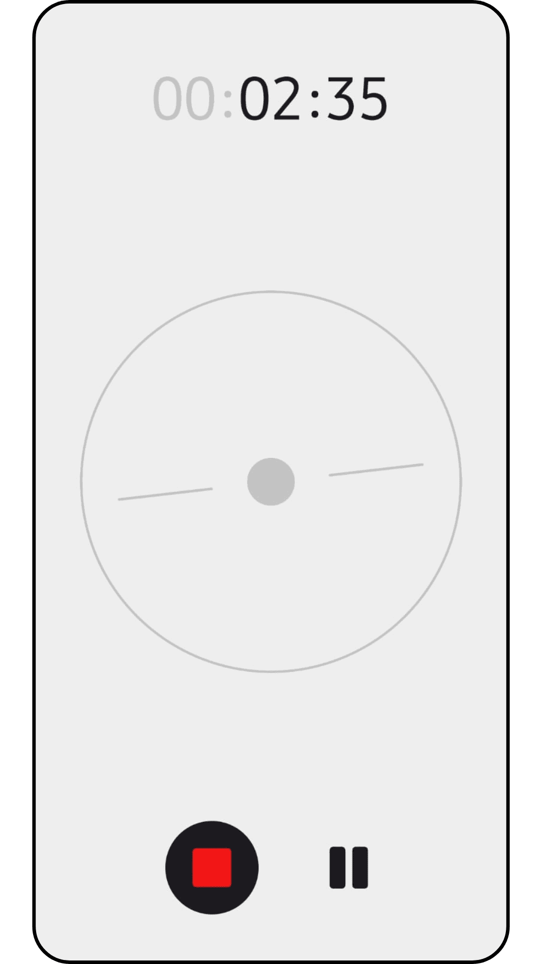 Capture interviews or spontaneous thoughts with Background Audio Recording